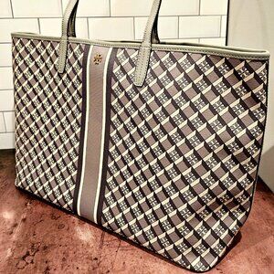 NEW Tory Burch Geo Logo Tote